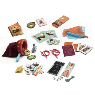 Djeco DJ09962 Magic Box Fabuloso Magus Childs Magic Set 20 Magic Tricks For Kids