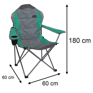 Portable Folding Camping Chair Armrest Cup Holder| Picnic Chairs Outdoor Fold Out Lightweight Beach Chairs | Camping Chairs For Adults