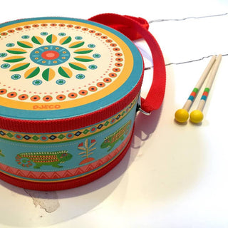 Djeco DJ06004 Animambo Hand Drum | Childrens Drum Kids Musical Instruments