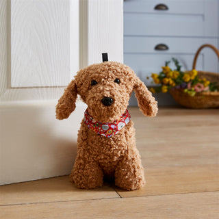 Ulster Weavers Cockapoo Doorstop | Fabric Animal Dog Shaped Door Stop - 25cm