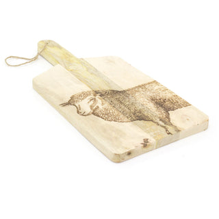 50cm Etched Wooden Serving Board | Wooden Food Presentation Board Chopping Board | Cutting Board Serving Sharing Platter - Design Varies One Supplied