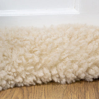 Woolly Sheep Draught Excluder | Fabric Animal Draught Excluder For Doors - 85cm