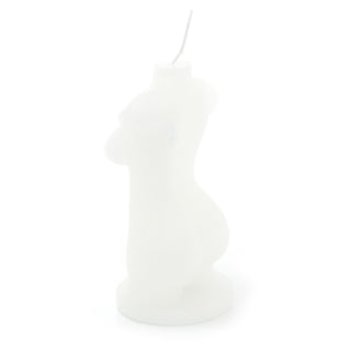 15cm Silhouette Candle Female Body | Novelty Candle Human Body Sculpture | 3D Body Shaped Decorative Torso Candle - Colour Varies One Supplied