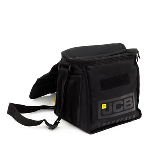 JCB Black Insulated Mens Lunch Bag | Adult Lunch Bag With Bottle Holder