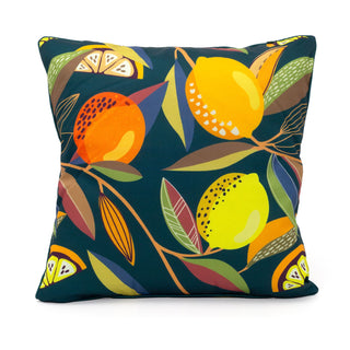 Citrus Zest Scatter Cushion | Indoor Outdoor Filled Cushion Throw Pillow
