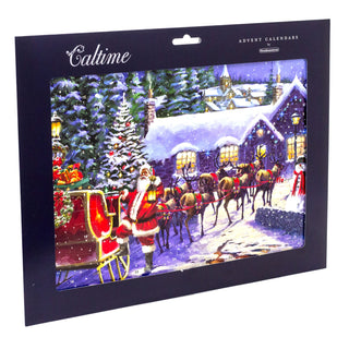 Christmas Advent Calendar Christmas Eve | Santa Claus Picture Advent Calendar
