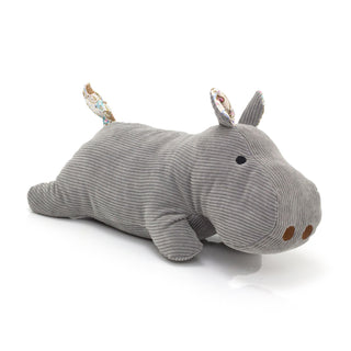 Decorative Fabric Animal Doorstop Cute Door Holder | Novelty Indoor Door Stop Animal | Animal Door Stopper Weighted Door Stop - Hippo