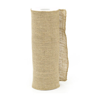 5m Natural Jute Hessian Table Runner | Rustic Dining Table Decorations | Wedding Decorations Christmas Table Runner