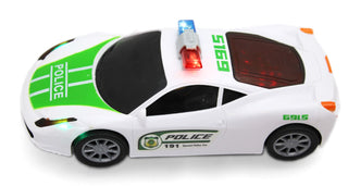 Bump And Go Winner Police Car With Lights & Sounds