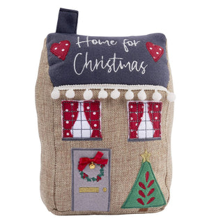 Festive Christmas House Door Stop | Decorative Fabric Home Door Stop | Novelty Xmas Door Stopper