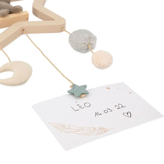 Kaloo Customisable Hanging Teddy Bear Cot Mobile | Personalised Baby Crib Mobile