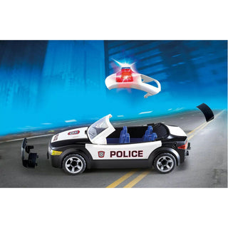 Playmobil 5673 Police Cruiser | City Action Toy Police Car with Lights & Figures