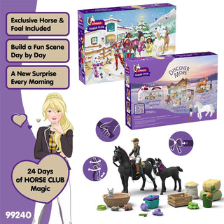 Schleich Horse Club Toy Advent Calendar, 32 Piece Horse Advent Calendar 2026