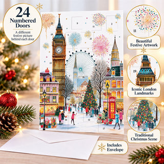 Sights of London Christmas Advent Calendar, Big Ben and London Eye