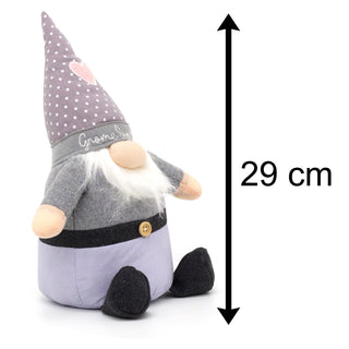 Charming Nordic Gnome Door Stop | Decorative Fabric Novelty Doorstop | Scandinavian Gnome Door Stopper