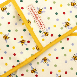 Emma Bridgewater Bumblebee & Polka Dot Oven Glove | Kitchen Double Oven Glove