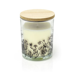 The Potting Shed Scented Candle Pot | White Wax Fragranced Candle in Glass Jar