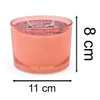 2 Wick Scented Candle Kashmir & Fig | Fig Fragrance Candle With Glass Holder