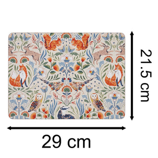 Ulster Weavers Blackthorn Placemats | Set Of 4 Floral Placemats - 29x21.5cm