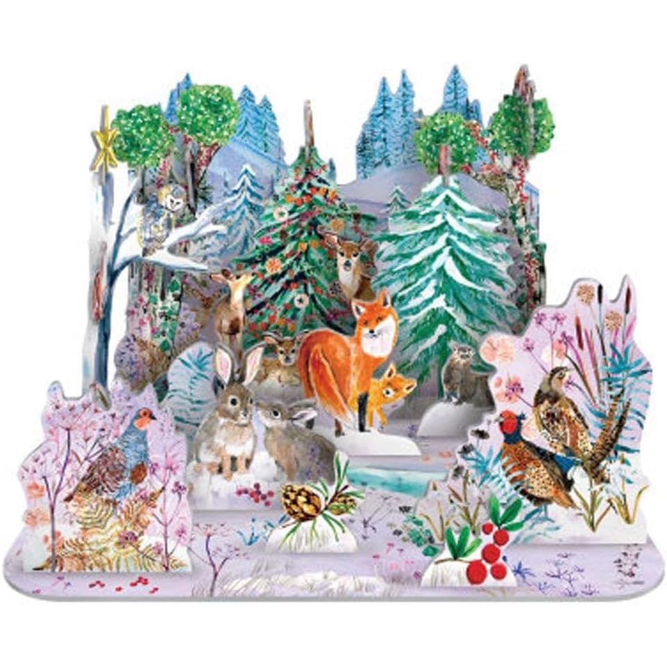 3D Pop & Slot Wild Winter's Song Free Standing Christmas Advent Calend ...