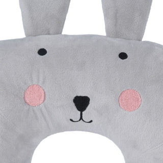 Childrens Neck Pillow Kids Travel Pillow Animal Plush Neck Support Pillow Rabbit