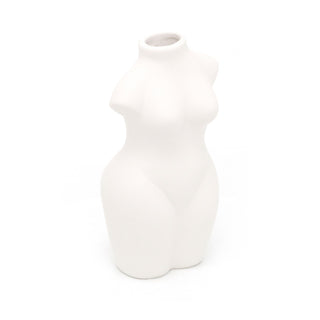 20cm Ceramic Female Body Vase | Silhouette Vase Human Body Sculpture | Body Shaped Flower Vase