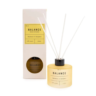 Balance Mandarin & Bergamot Reed Diffuser | 150ml Home Fragrance Room Diffuser