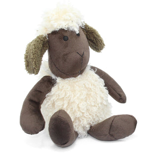 Decorative Fabric Woolly Sheep Doorstop Cute Door Holder | Novelty Indoor Door Stop Animal | Animal Door Stopper Weighted Door Stop