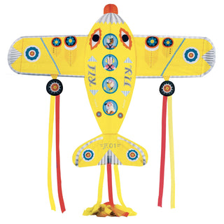 Djeco DJ02161 Maxi Plane Flying Kite | Easy Fly Large Aeroplane Giant Kite