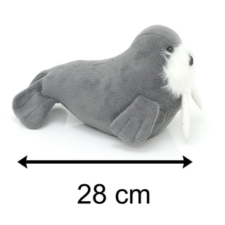 Adorable Grey Walrus Door Stop | Decorative Fabric Novelty Doorstop | Marine Animal Door Stopper - Colour Varies One Supplied