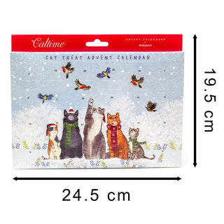 Christmas Cat Treat Advent Calendar | Pet Treat Advent Calendar For Cats Cat Xmas Treats | Christmas Treats For Cats Cat Christmas Calendar