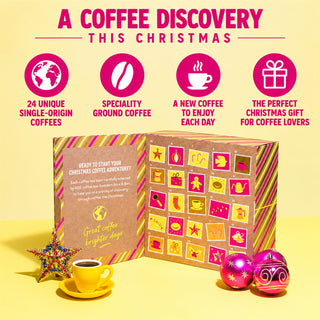 Rise Coffee Advent Calendar 2026, 24 Ground Single-Origin Speciality Coffee