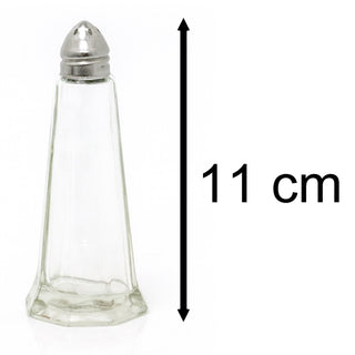 Classic Glass Lighthouse Salt & Pepper Shakers | 2-Piece Salt And Pepper Pots