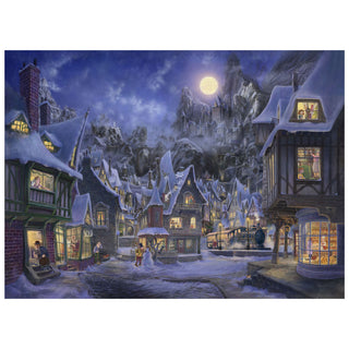 Enchanted Moonlit Village Christmas Advent Calendar Traditional Advent Calendar
