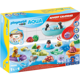 Playmobil 71086 123 Bathtime Fun Aqua Advent Calendar| Christmas Advent Calendar