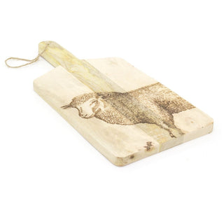 50cm Etched Wooden Serving Board | Wooden Food Presentation Board Chopping Board | Cutting Board Serving Sharing Platter - Design Varies One Supplied