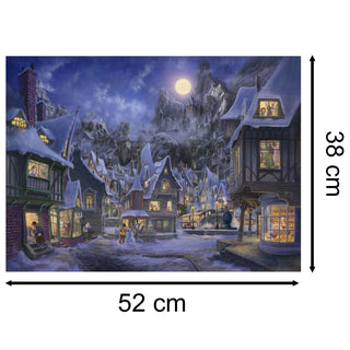 Enchanted Moonlit Village Christmas Advent Calendar Traditional Advent Calendar