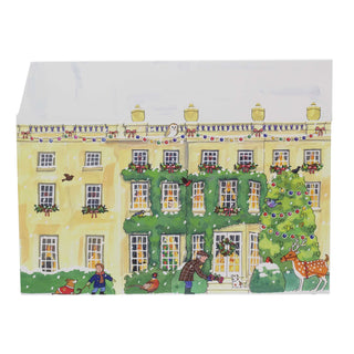 Deluxe 3D Highgrove House Advent Calendar | Freestanding Christmas Advent Calendar | House And Figures Picture Advent Calendar