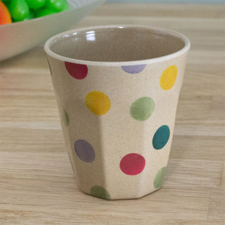 Emma Bridgewater - Polka Dot Rice Husk Beaker | Picnic Tumbler Drinks Cup