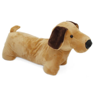 Adorable Sausage Dog Dachshund Puppy Doorstop - Novelty Animal Door Stop
