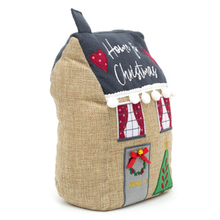 Festive Christmas House Door Stop | Decorative Fabric Home Door Stop | Novelty Xmas Door Stopper