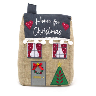 Festive Christmas House Door Stop | Decorative Fabric Home Door Stop | Novelty Xmas Door Stopper