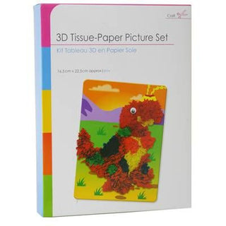 Create Your Own 3D Tissue Picture Set ~ Dinosaur