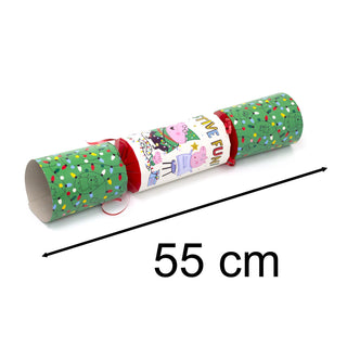 Giant Peppa Pig Christmas Cracker | Children Extra Large Xmas Cracker - 55cm