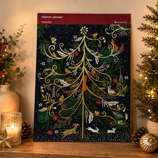 National Trust Flora & Fauna Christmas Advent Calendar, Woodland Wildlife Design