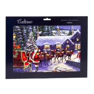 Christmas Advent Calendar Christmas Eve | Santa Claus Picture Advent Calendar