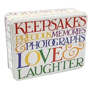 Emma Bridgewater - Rainbow Toast Mementos Extra Large Rectangular Tin Memory Box