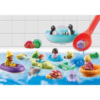 Playmobil 71086 123 Bathtime Fun Aqua Advent Calendar| Christmas Advent Calendar