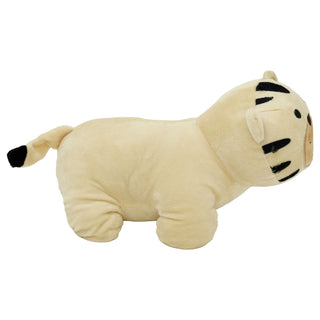 Weighted Fabric Tiger Door Stop, 26 cm Yellow Safari Animal Door Stopper