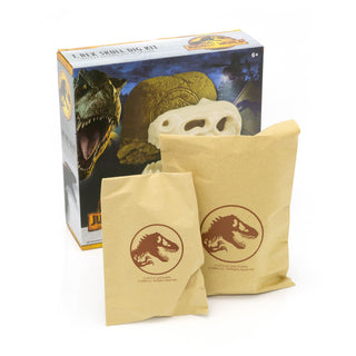 Jurassic World Dominion Dinosaur Skull Dig | T-Rex Dinosaur Dig Kit Dinosaur Fossil Dig Up Kit | Dinosaur Fossils Palaeontology Dig Out Set - Dinosaur Gifts